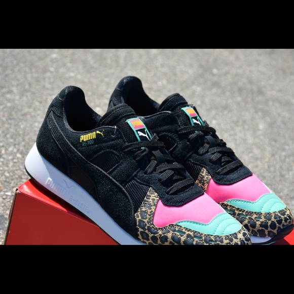 puma animal print sneakers